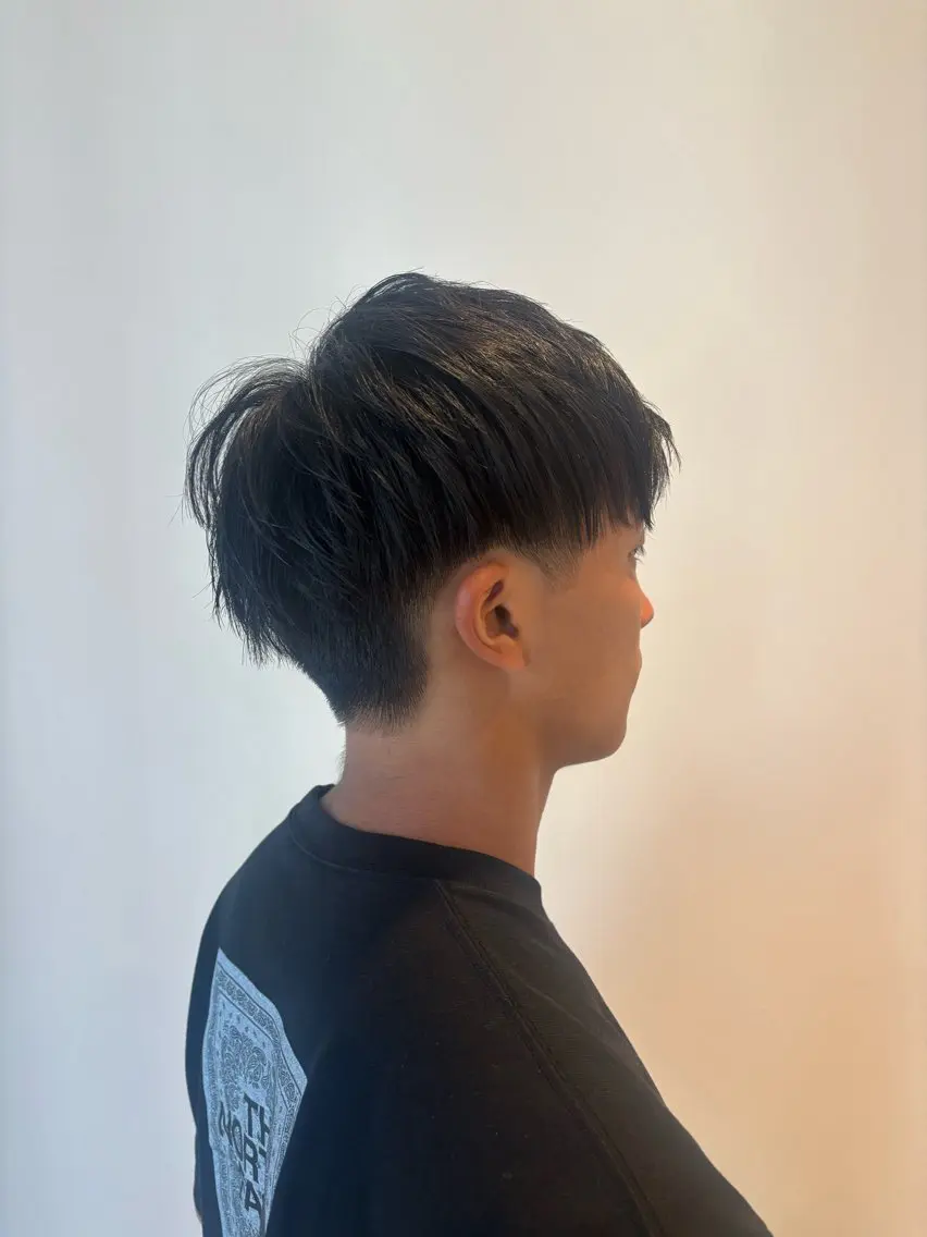 メンズ ツーブロック 堀 ゆきみのヘアスタイル