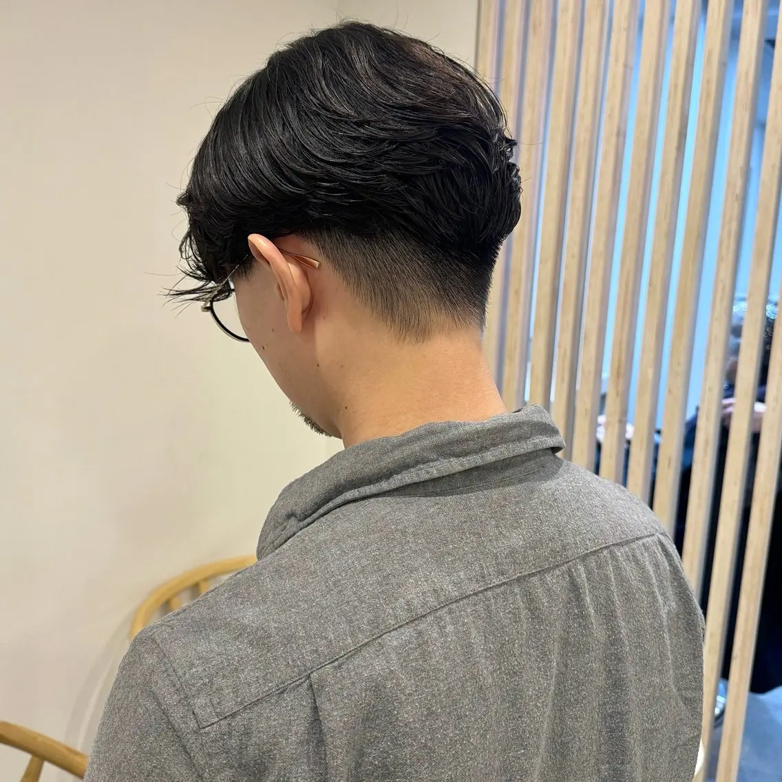 パーマ メンズ カット パーマ 松木 花鈴のヘアスタイル