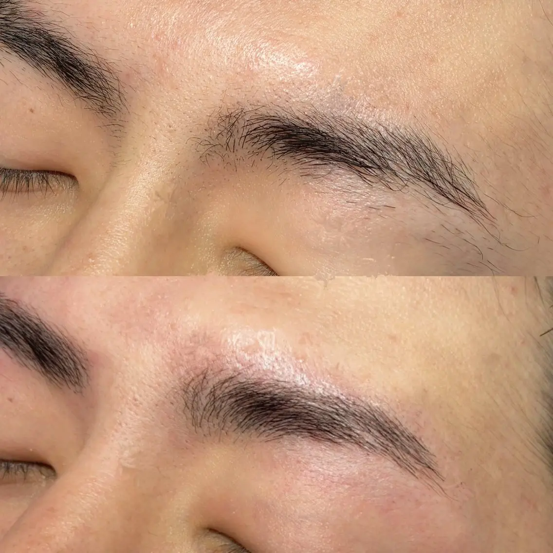 眉毛ワックスの写真