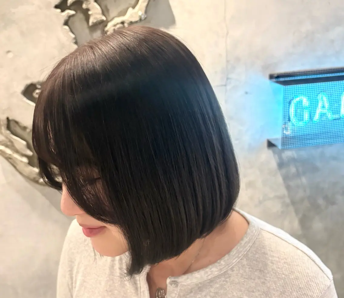 ミディアム 艶髪/トリートメント /透明感🍒YUAのヘアスタイル