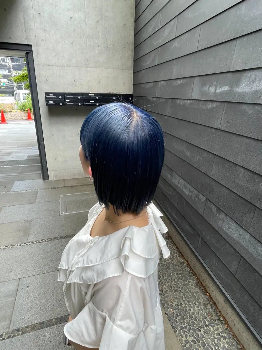 🫐ブルベさんおすすめ🫐寒色カラー➕ケアトリートメントの写真
