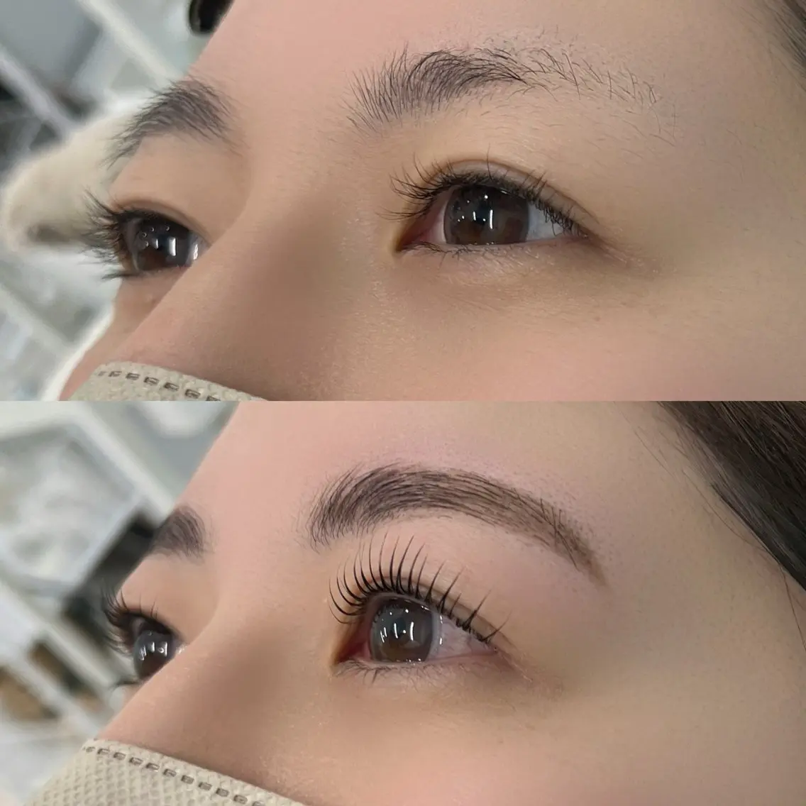マツエク・マツパ パリジェンヌラッシュリフト 【O's】米野木店 原田のマツエク・マツパデザイン