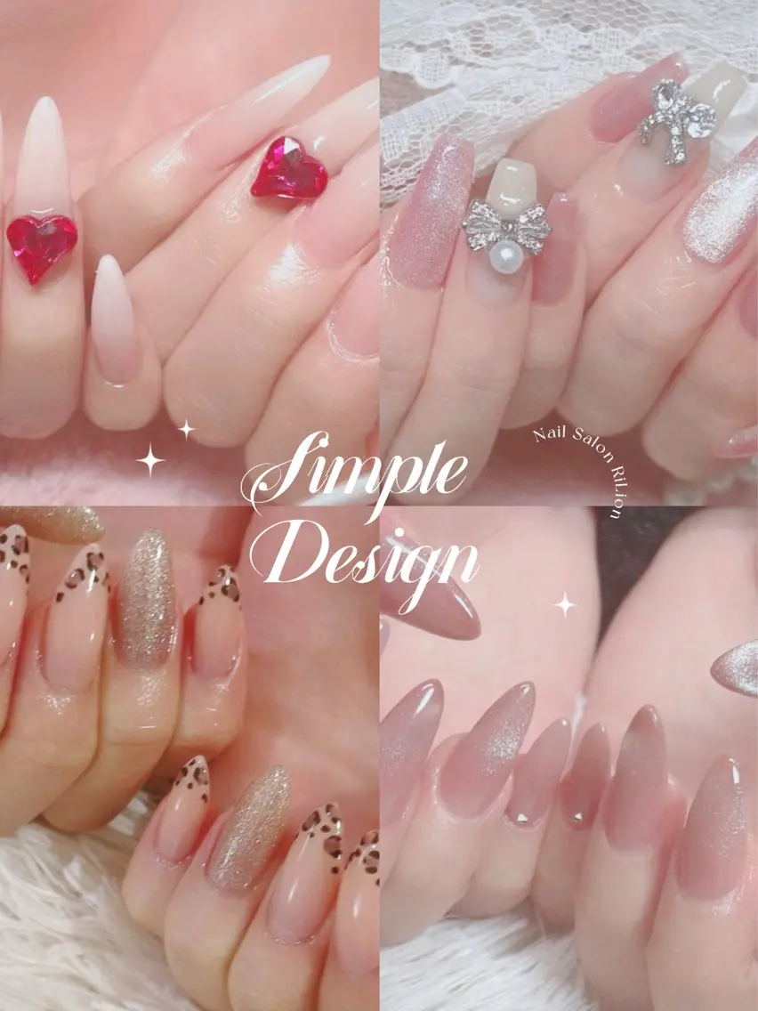 ネイル ハンドネイル RiLion💗 Risa🦋💜のネイルデザイン