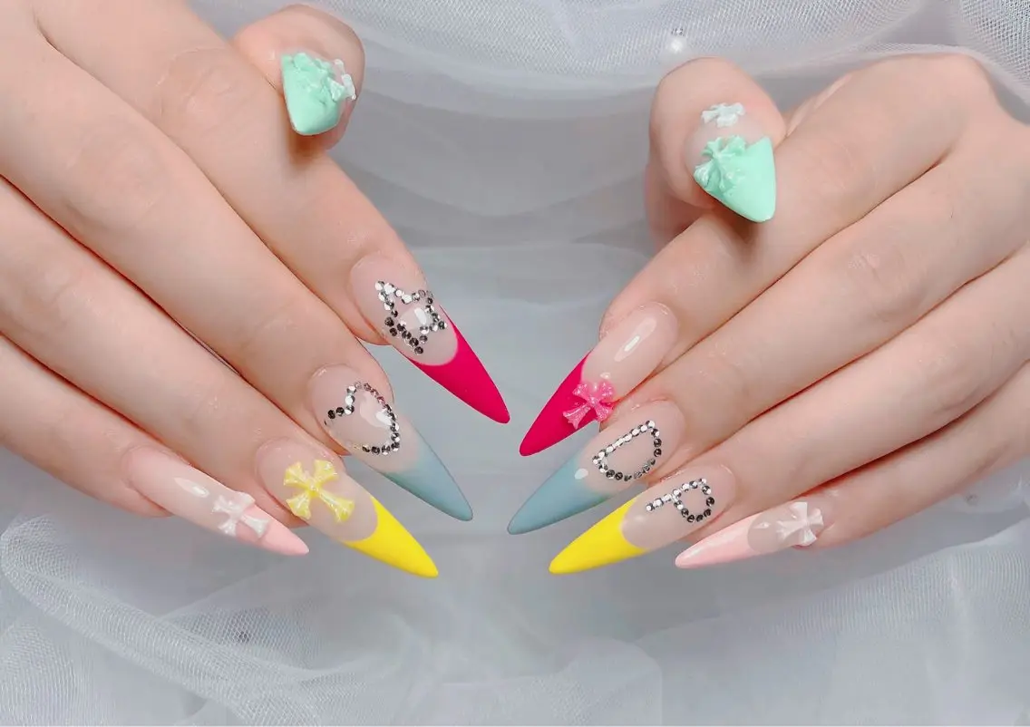 ネイル アートネイル 持ち込み ハンドネイル Lenie Nail Salonのネイルデザイン