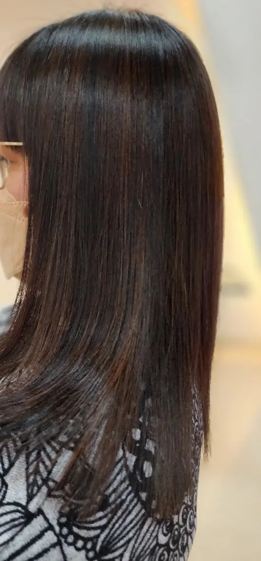 セミロング カラー hairmake Juinのヘアスタイル