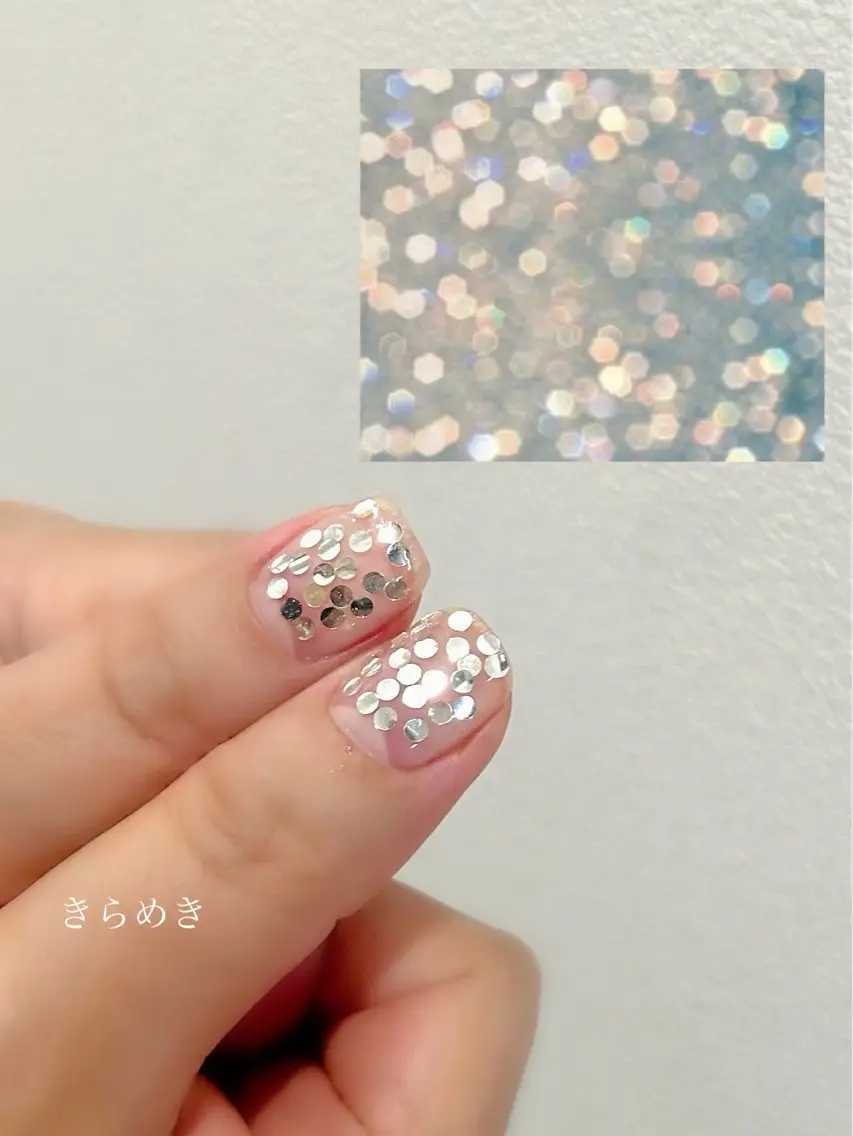 ネイル キラキラネイル ニュアンスネイル ハンドネイル hali’a nailのネイルデザイン
