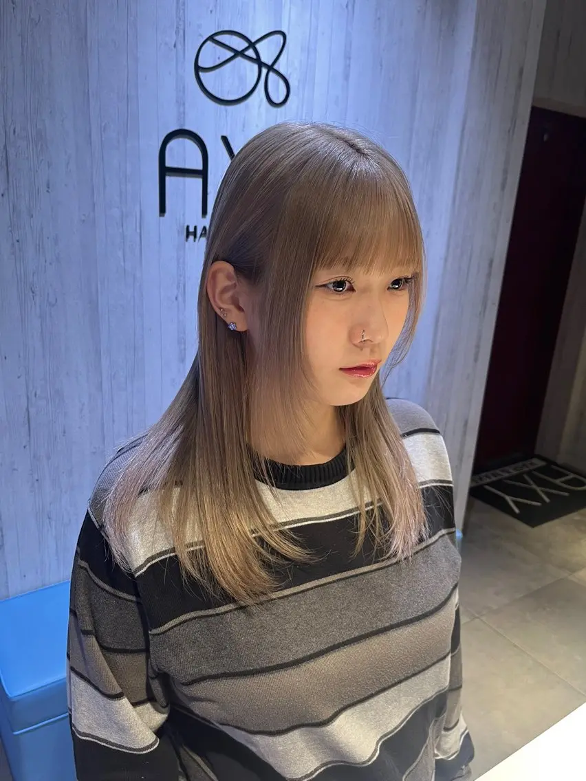 ロング カラー ヘアカラー 🐾カラーモデル募集 中🐈‍⬛藤川 千誉のヘアスタイル