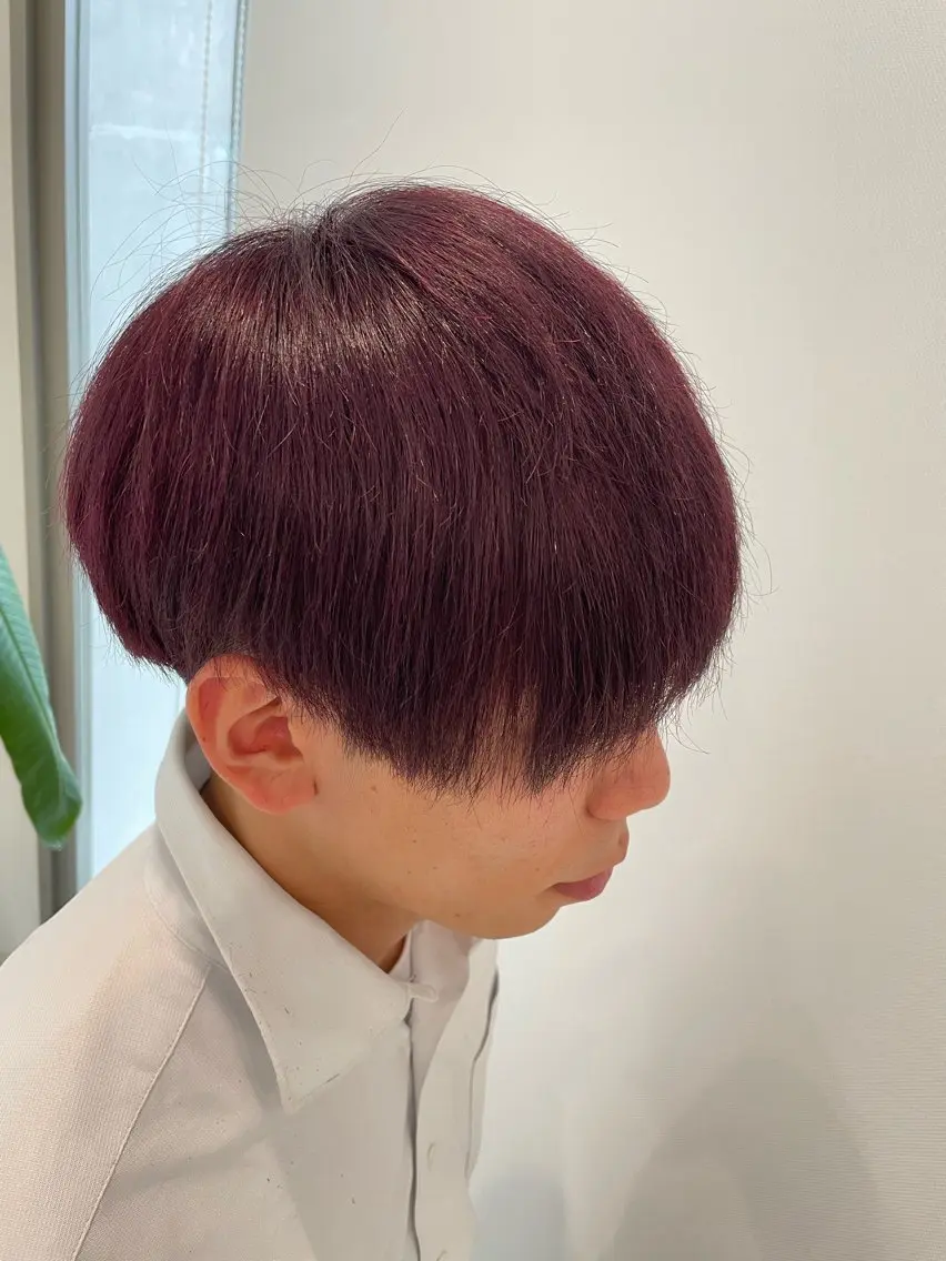 カラー メンズ moi Blanc/ Aoyagiのヘアスタイル