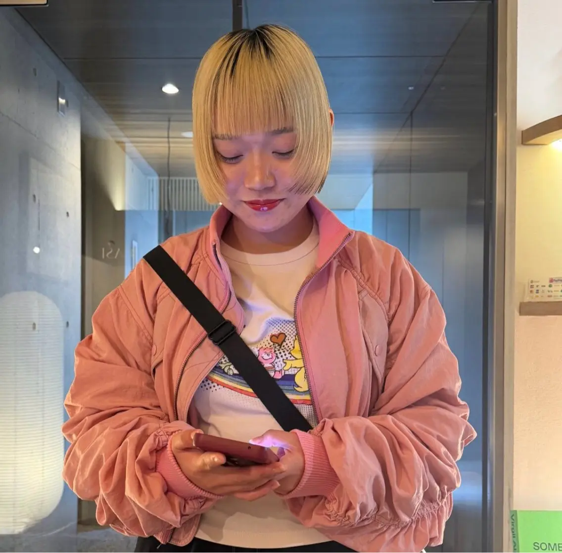 ショート カット ヘアカラー ボブパーマ🥣KON コンナツミのヘアスタイル