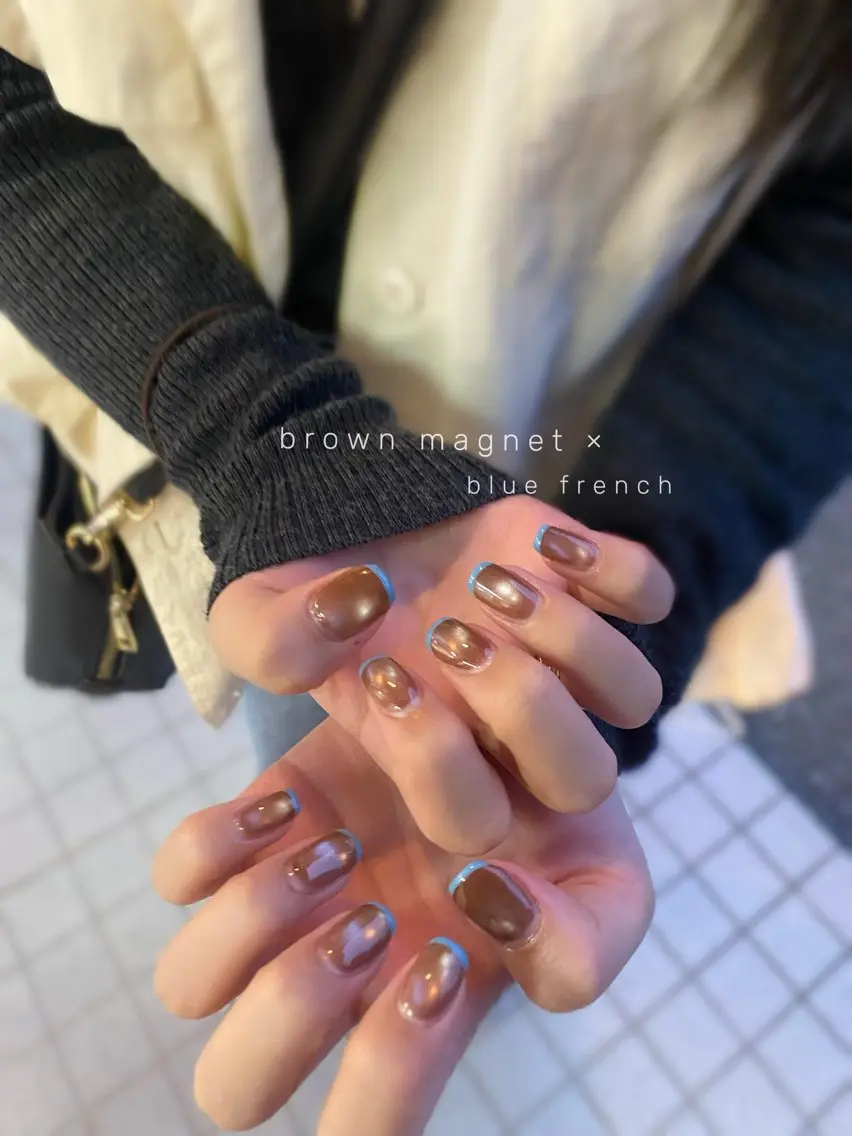 フレンチnail🫧クリアベース【オフ無料✨】の写真