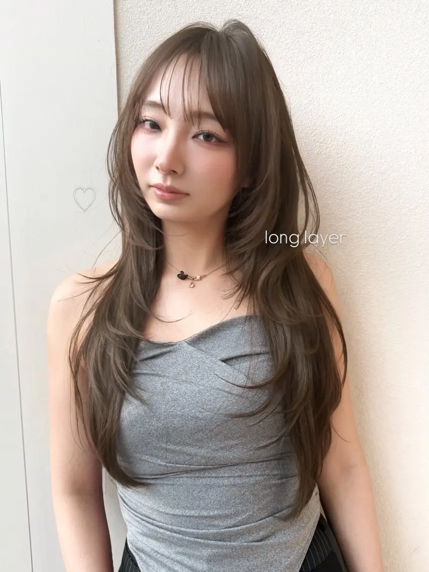 ロング 今岡 凜也のヘアスタイル