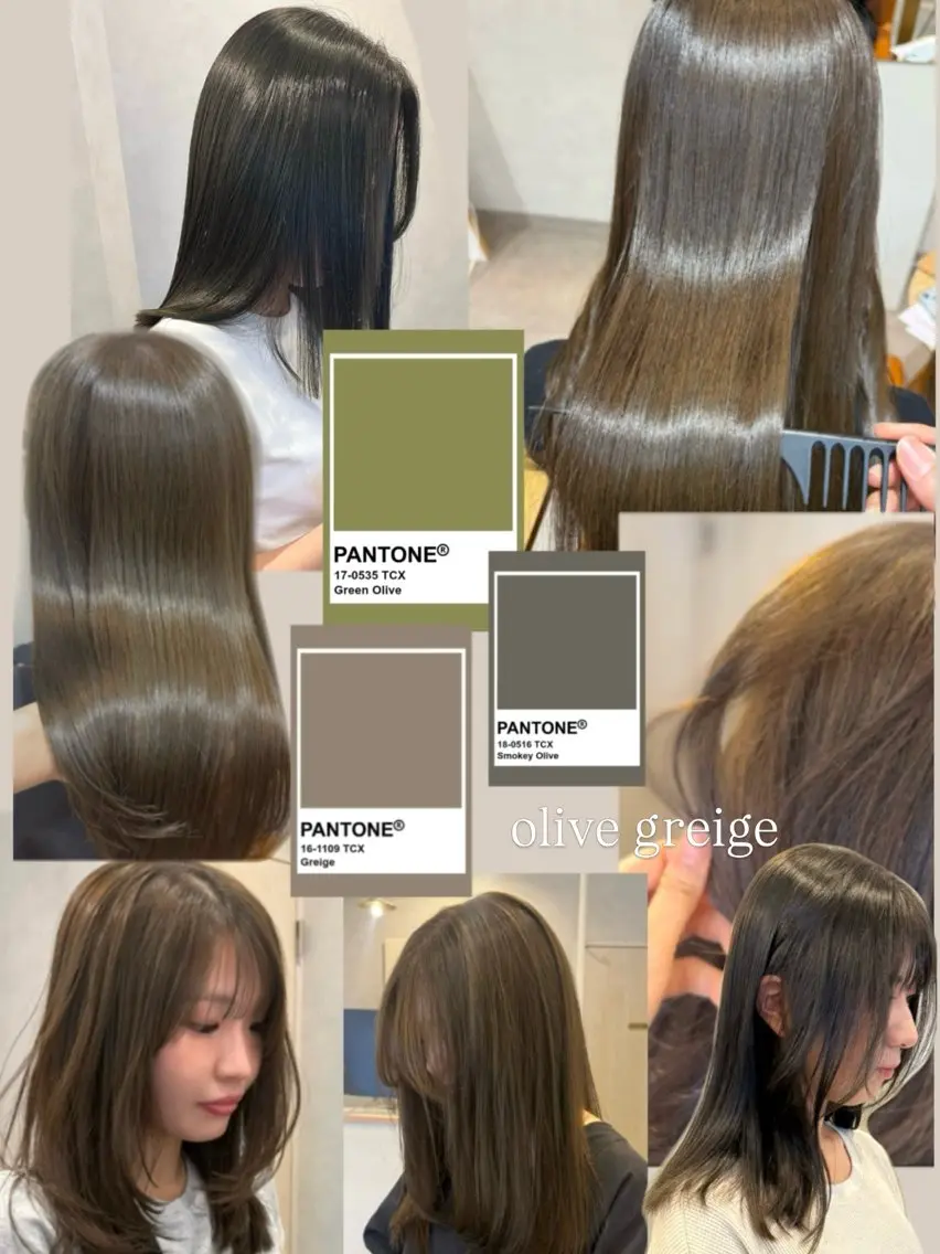 ロング カラー ベージュカラー ブリーチ 透明感カラー グレージュ ブリーチなしカラー カット ヘアカラー Lita./ HIKARI🧁🫧のヘアスタイル