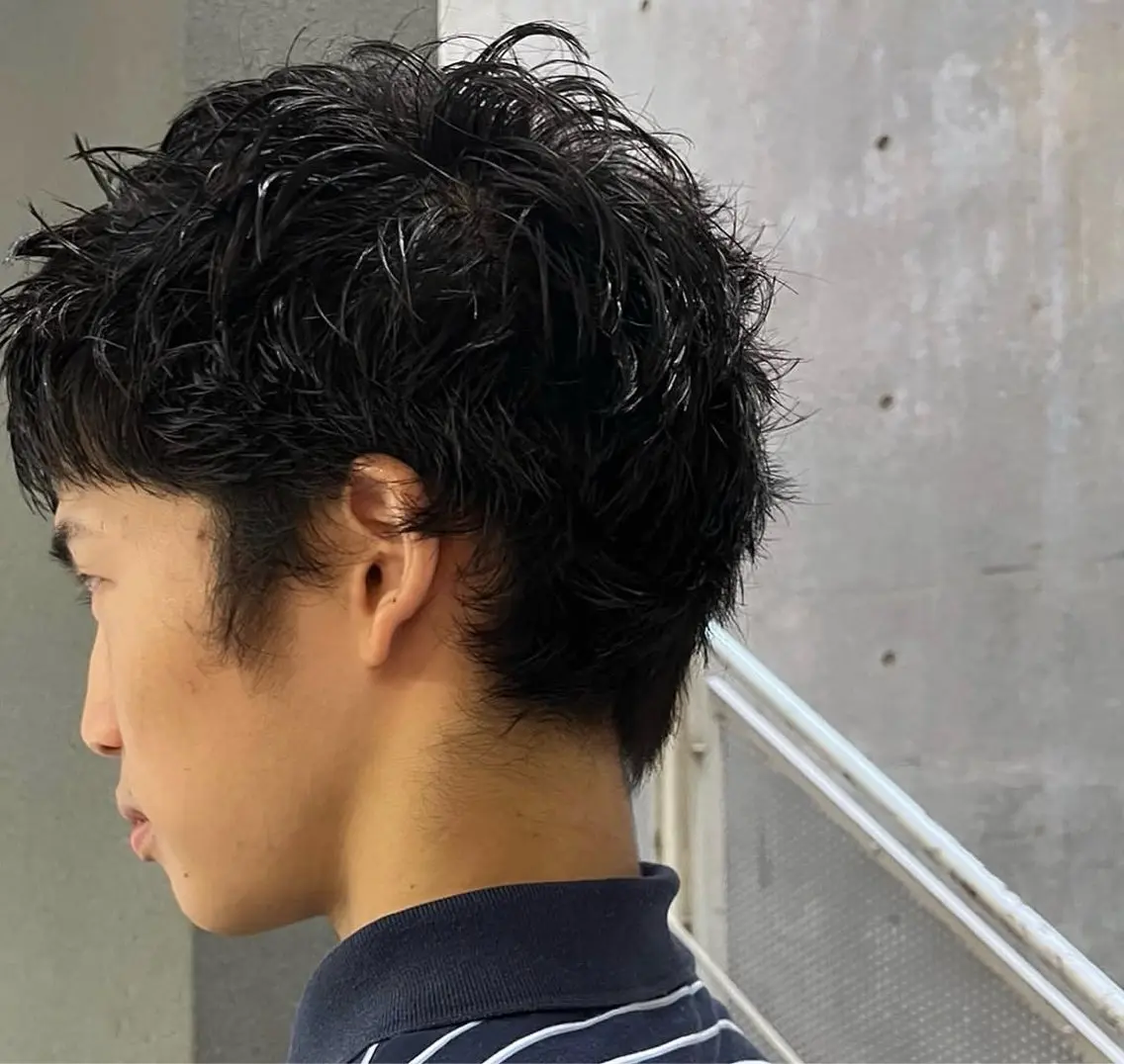 ショート パーマ 🦋海外ヘア韓国ヘア Yu-na🦋のヘアスタイル