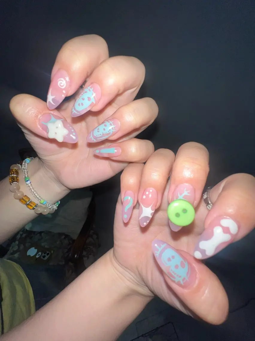 ネイル ハンドネイル Hata nail 🎀個性派ニュアンスのネイルデザイン