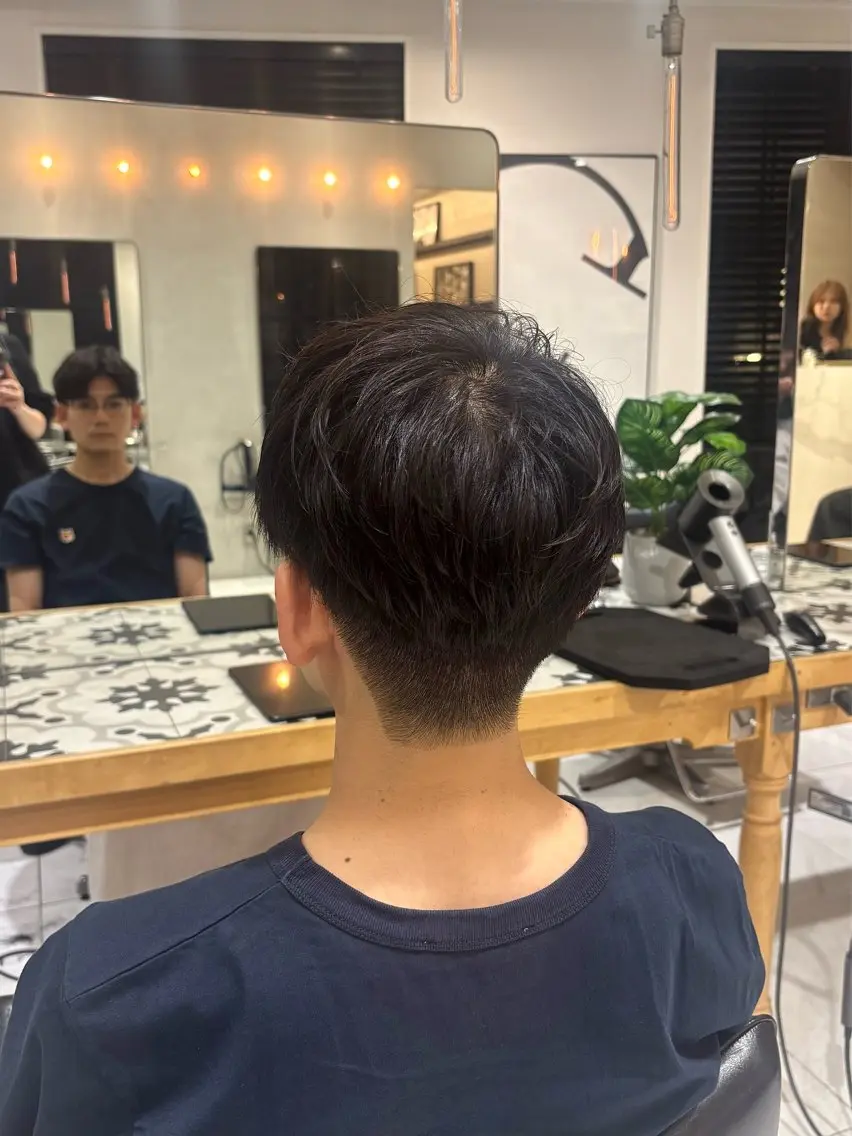 メンズ カット 莉瑠 / ボブモデル募集🐃のヘアスタイル