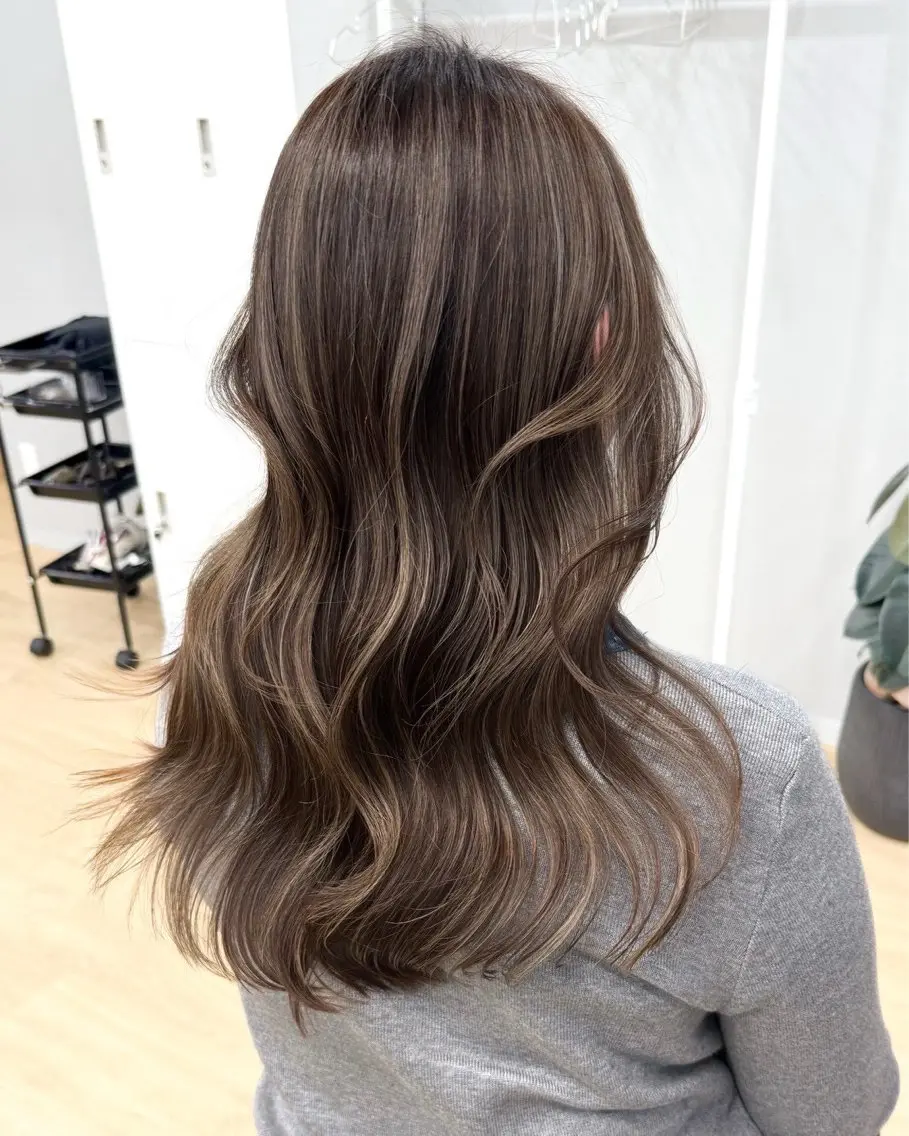 ミディアム カラー ヘアアレンジ ヘアカラー 🫧透明感カラー/ Wカラー🫧namiのヘアスタイル