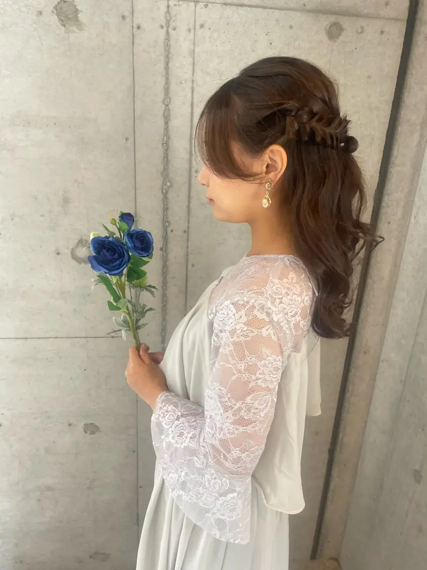 ヘアアレンジ ヘアセット 美髪× ヘアセット✨Araiのヘアスタイル
