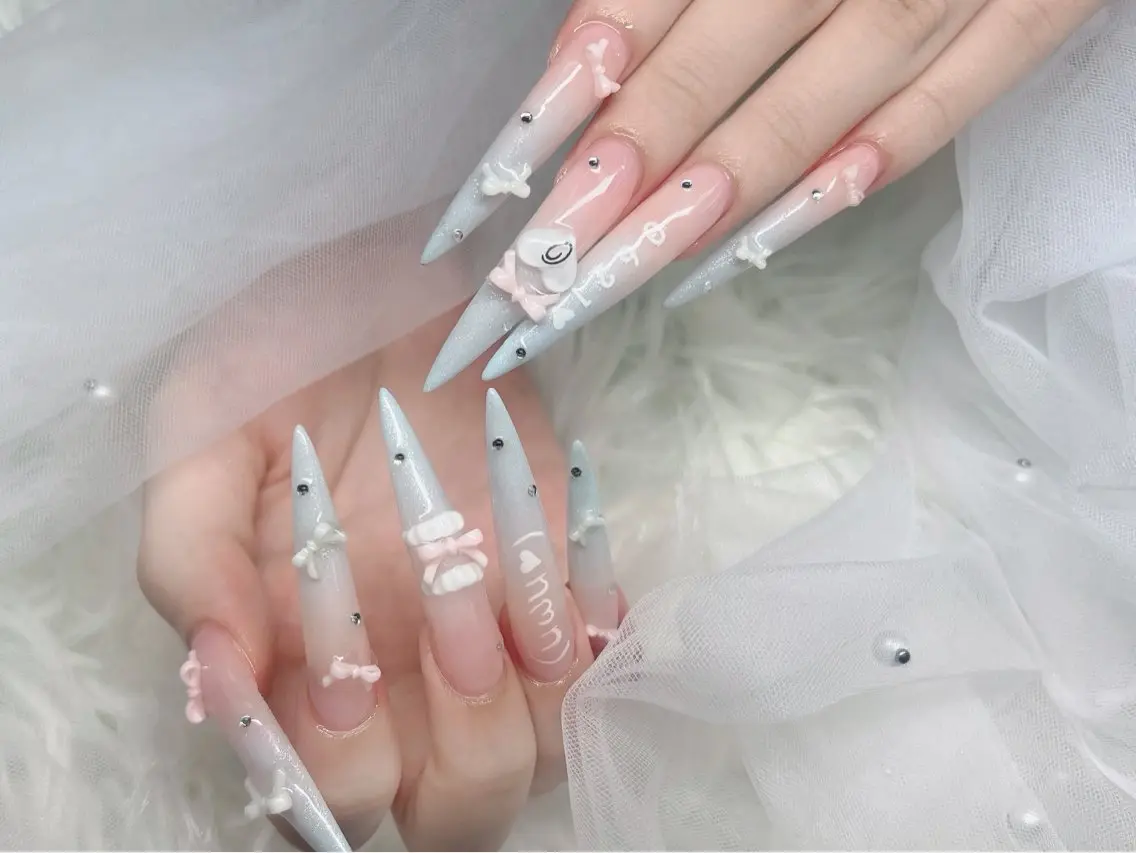 ネイル ロングネイル ハンドネイル Kei Nail Shibuyaのネイルデザイン