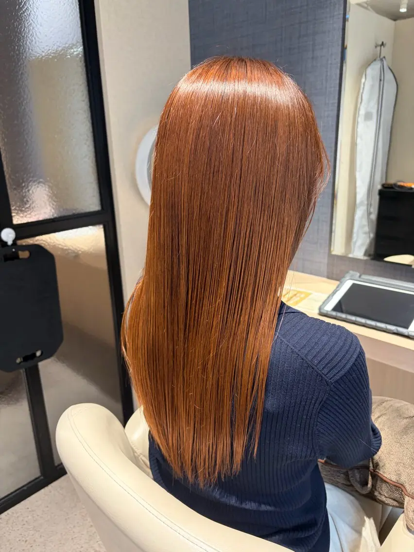 ロング トリートメント 髪質改善/艶カラー✨ 50％オフ/斉藤広人のヘアスタイル