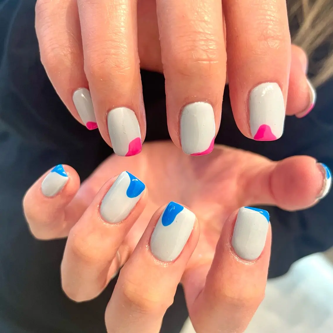 ショート m kaori𓃟のネイルデザイン