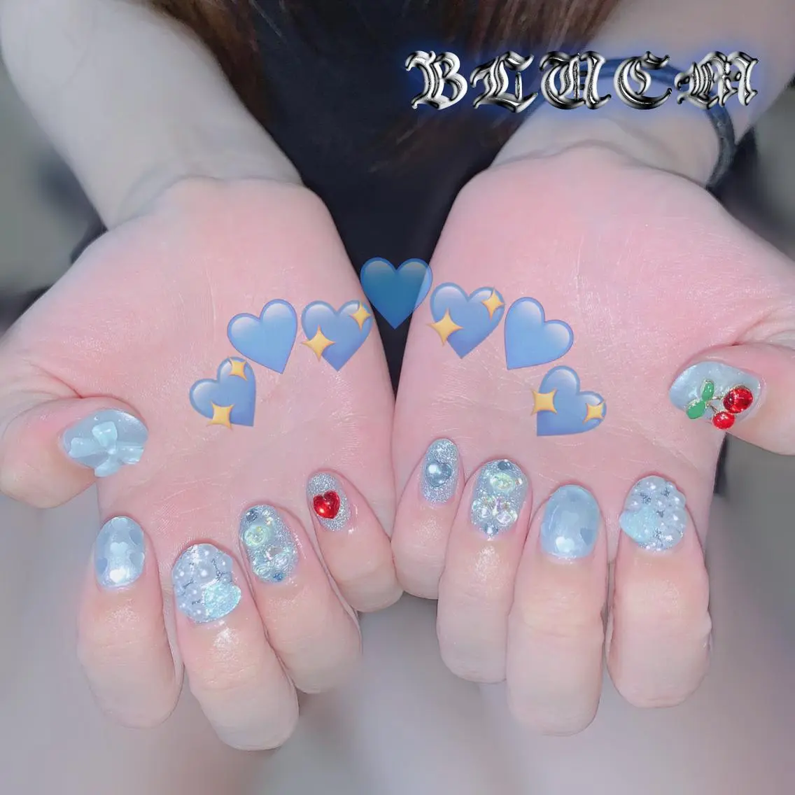 ネイル ハンドネイル BLUEM なな🐶のネイルデザイン