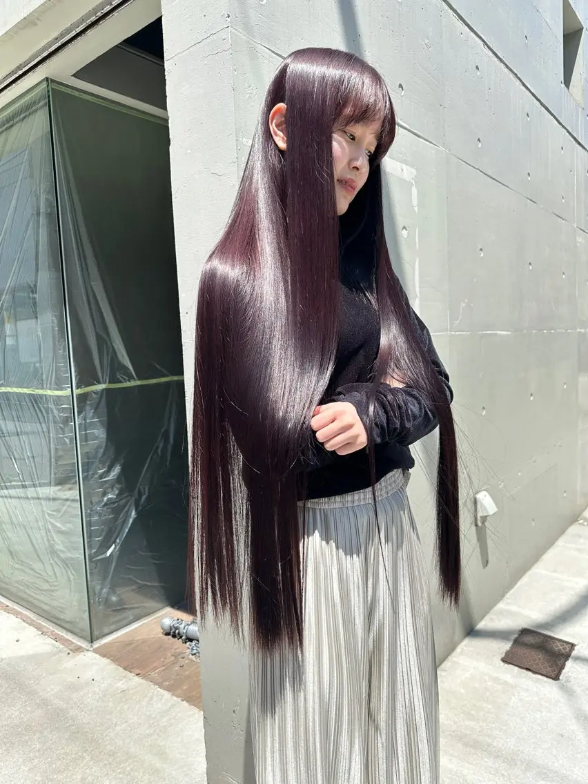 ロング カラー 美髪/レイヤー 表参道/ヒロキのヘアスタイル