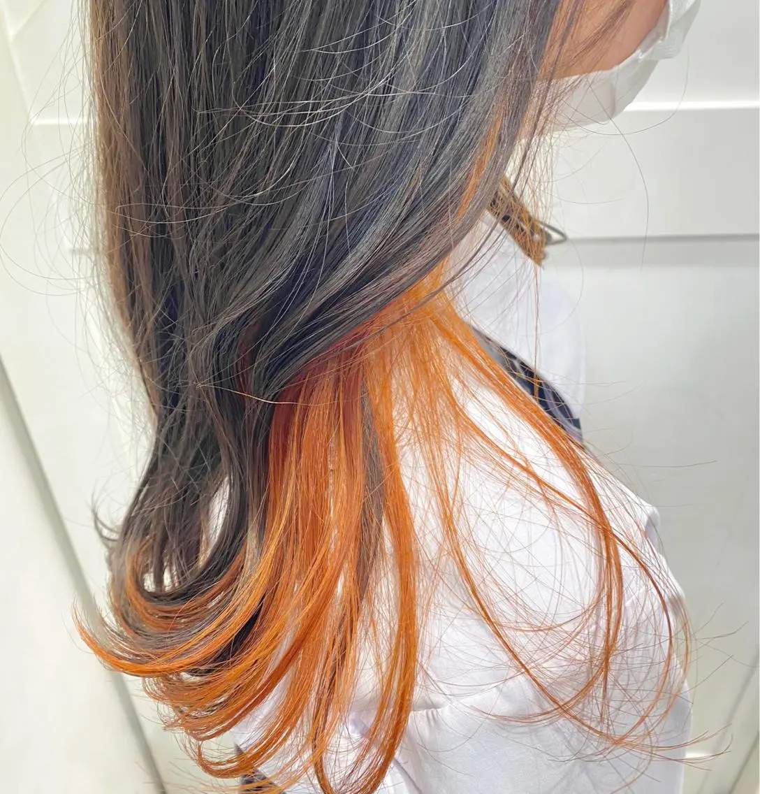 カラー ヘアカラー ゆるふわパーマ🌼 アレンジ🌼リョウカのヘアスタイル
