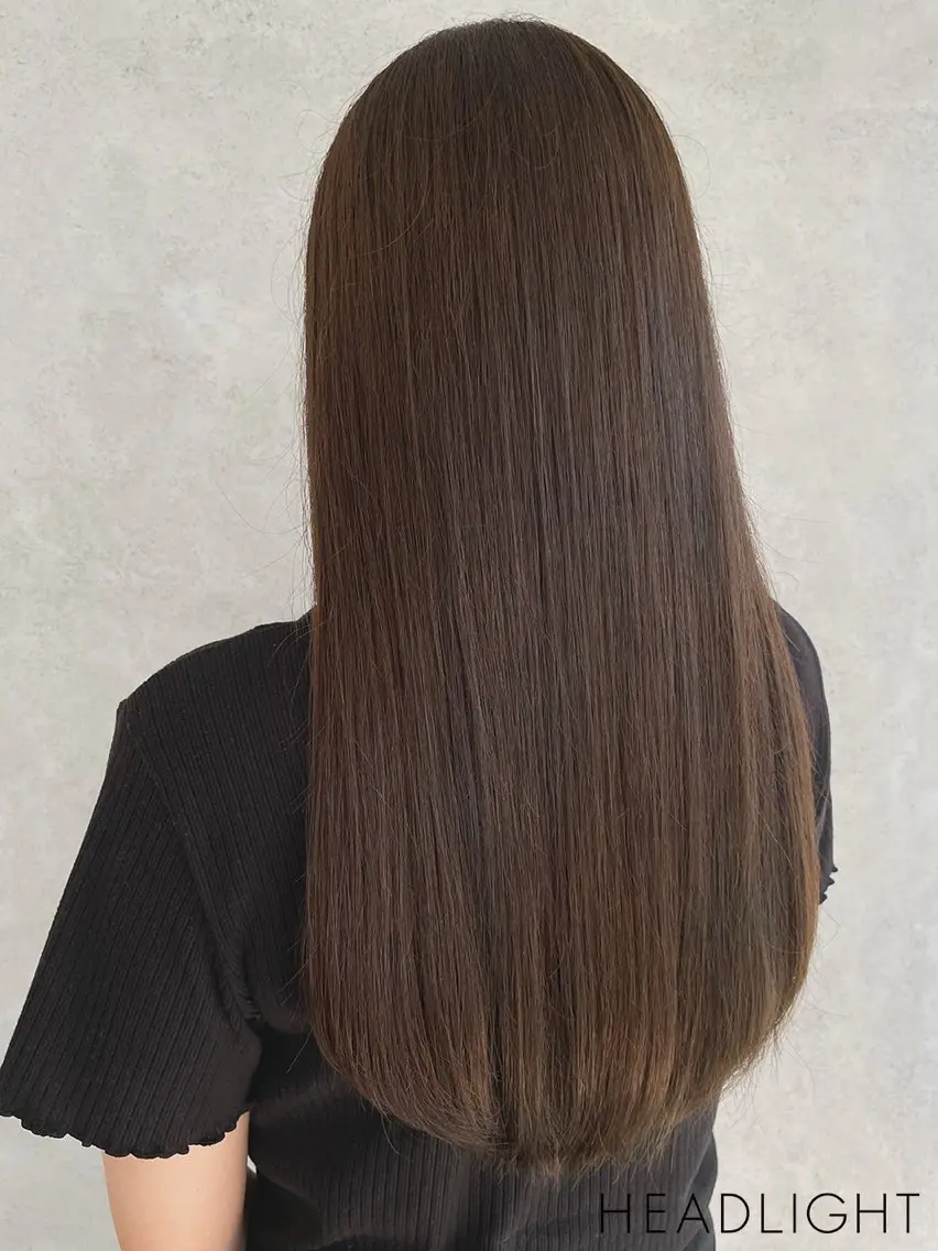 ロング 金子 千登のヘアスタイル