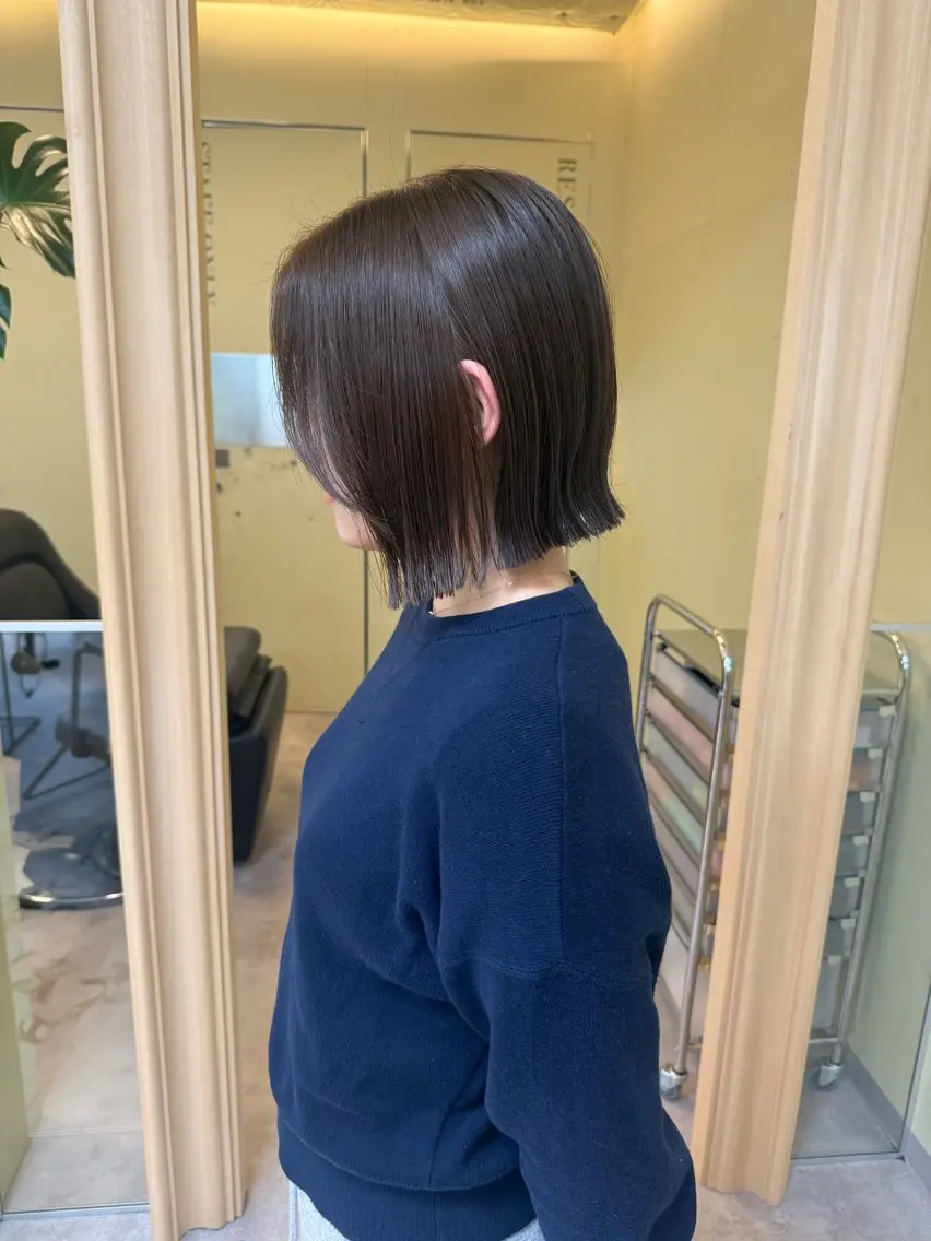 ショート カラー カット ヘアカラー 伶風/ ボブのヘアスタイル