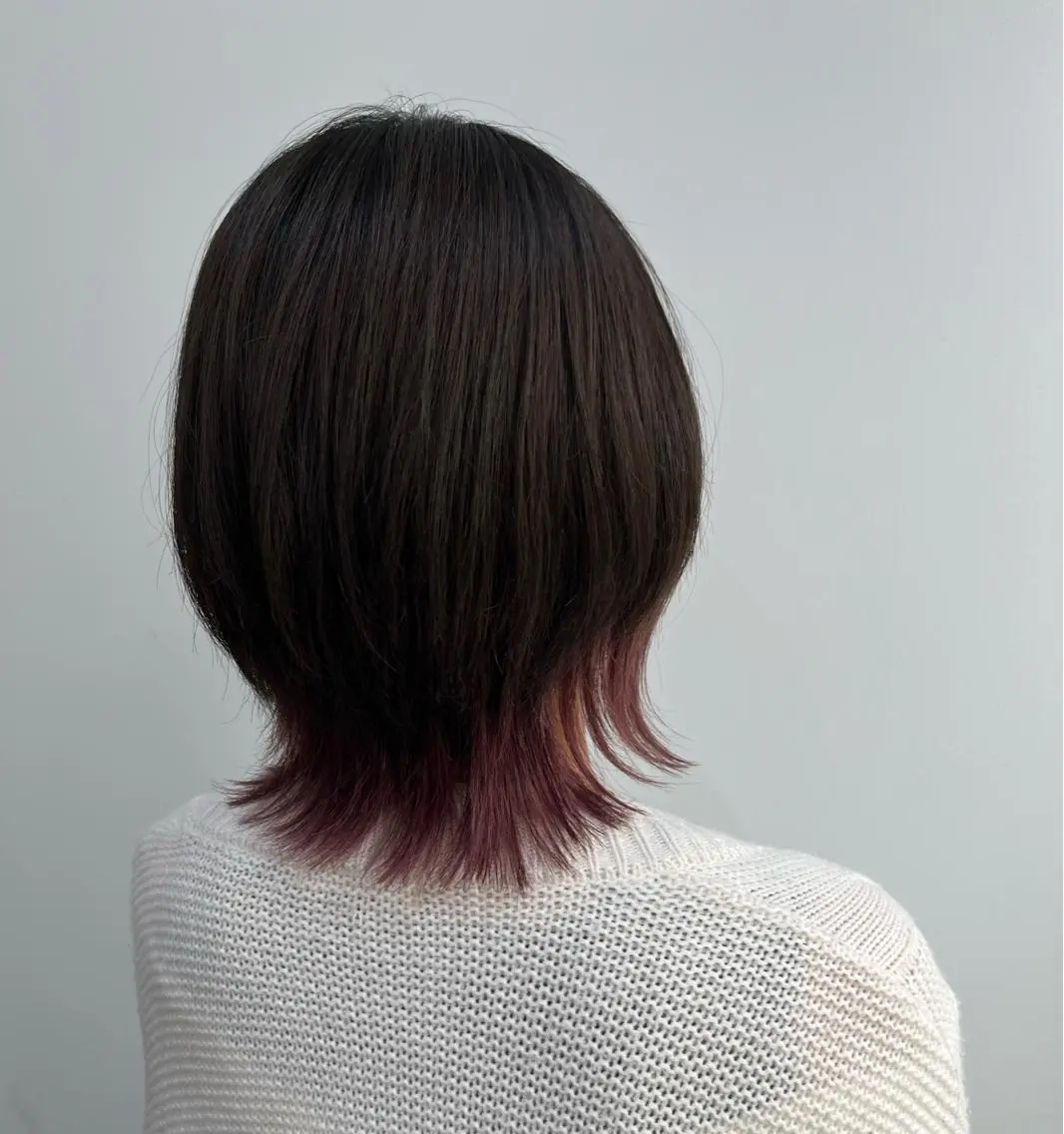 ショート カラー ヘアアレンジ ブリーチ ピンクカラー ウルフカット 【艶カラー】石山拓人 /ブリーチのヘアスタイル