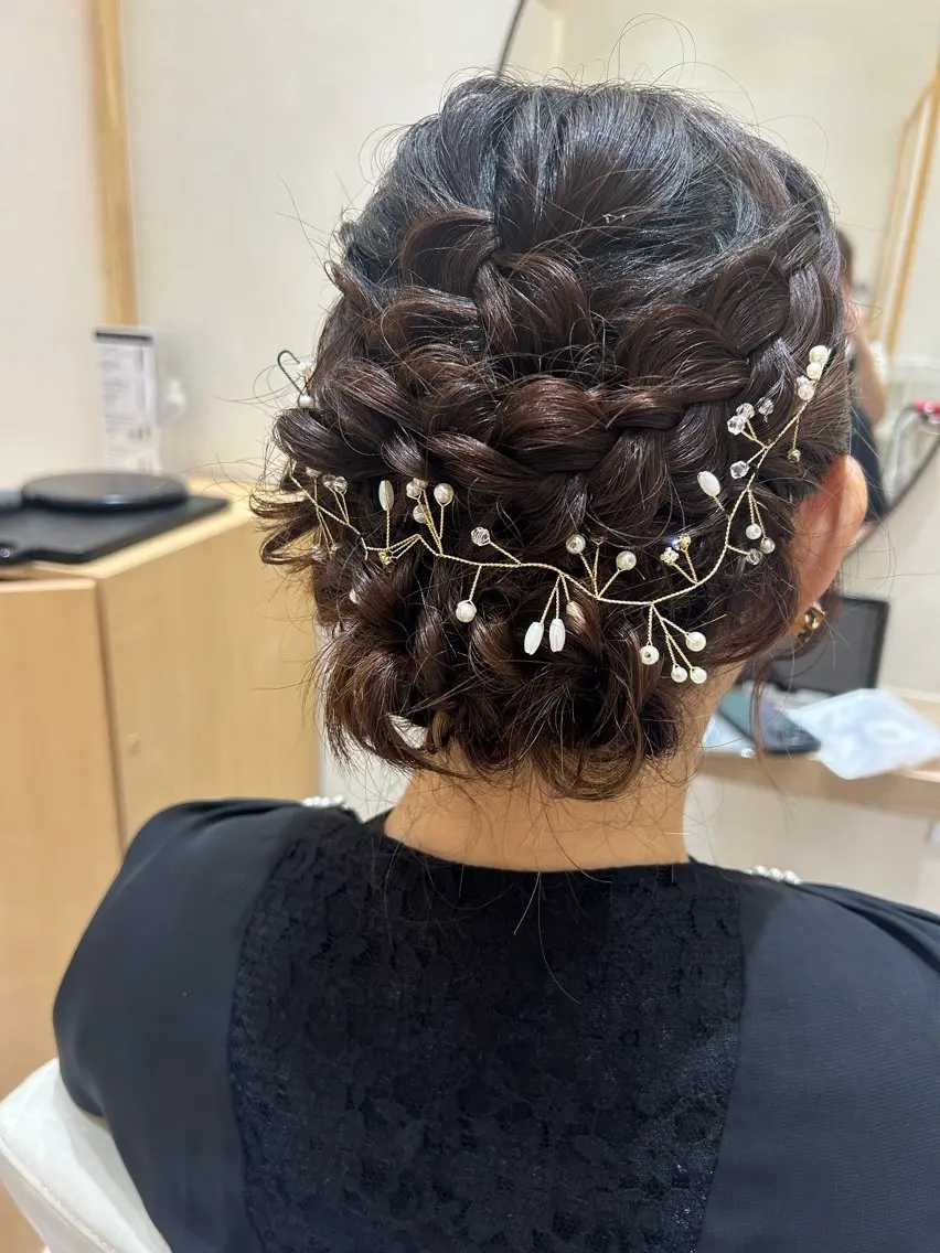ヘアアレンジ Yamamoto 半個室美容室zinaのヘアスタイル