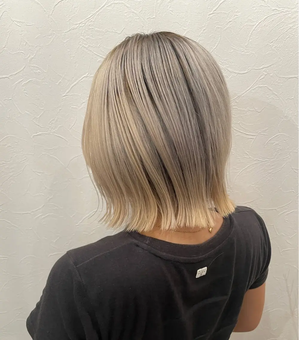 ショート ヘアカラー トリートメント men's Rico ‪✂︎‬TAICHIのヘアスタイル