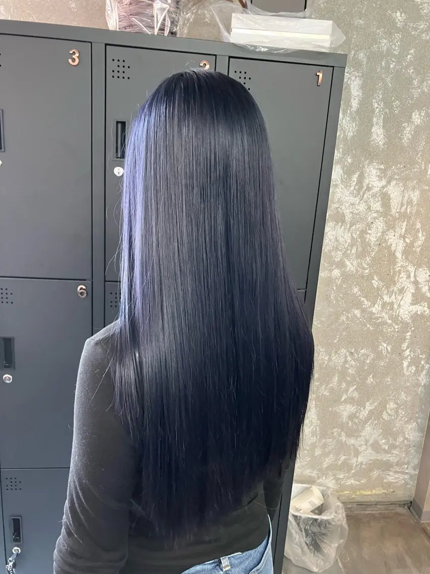 ロング カラー 町田 翔太のヘアスタイル