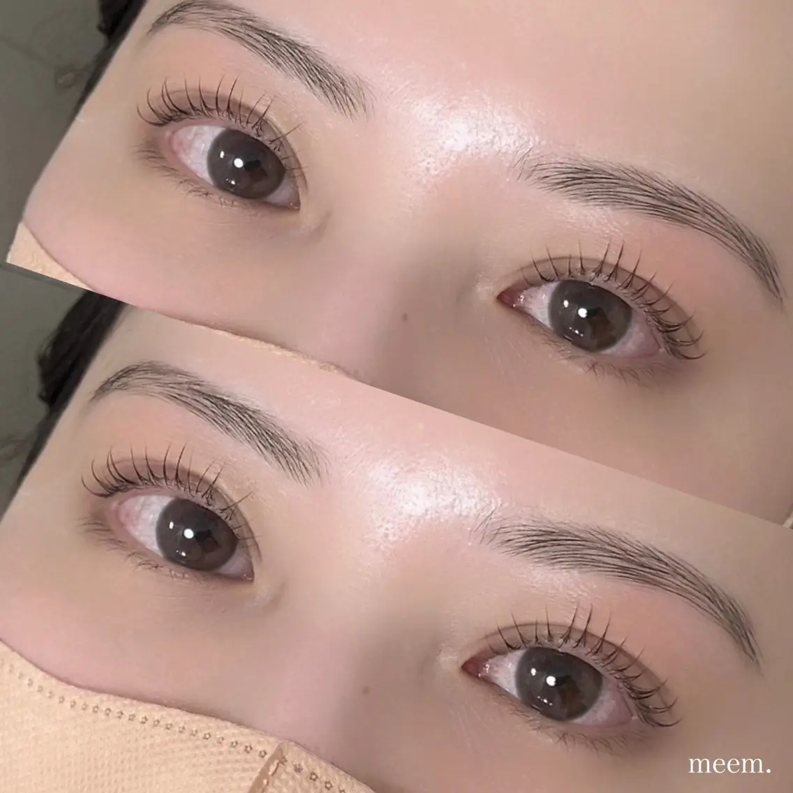 【眉毛ワックス】メイク込み💄ワックス→毛抜き→カット→冷却→メイクでお仕上げ✨の写真