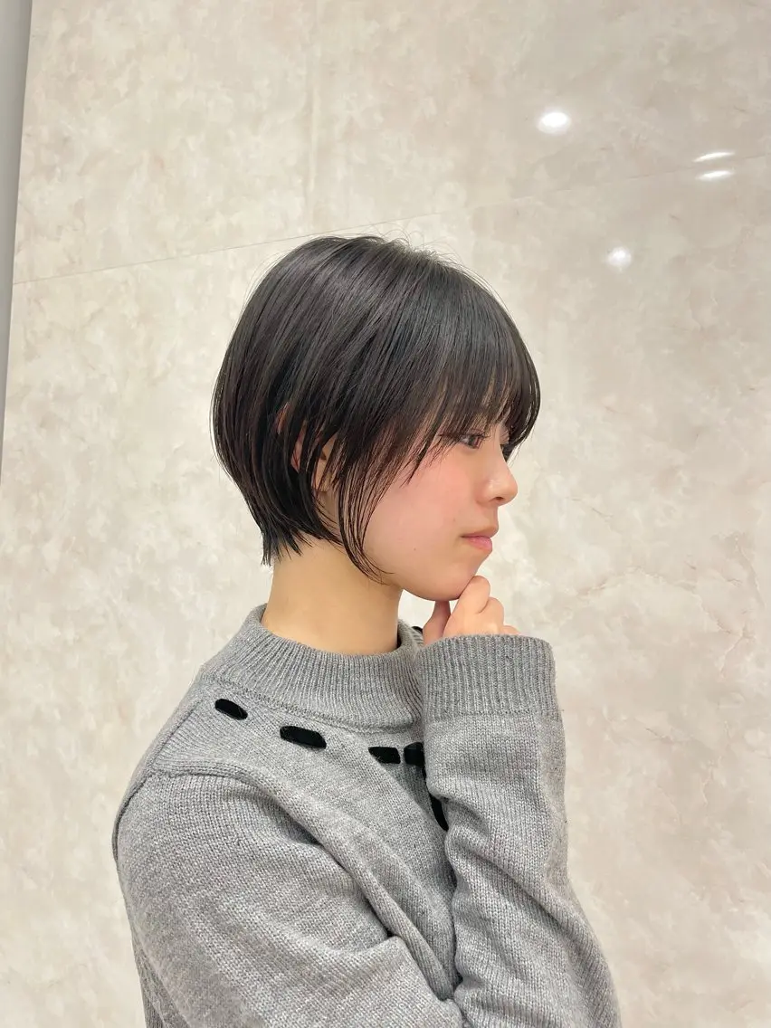 ショート ショート/似合わせ/ 透明感カラー古市唯人のヘアスタイル
