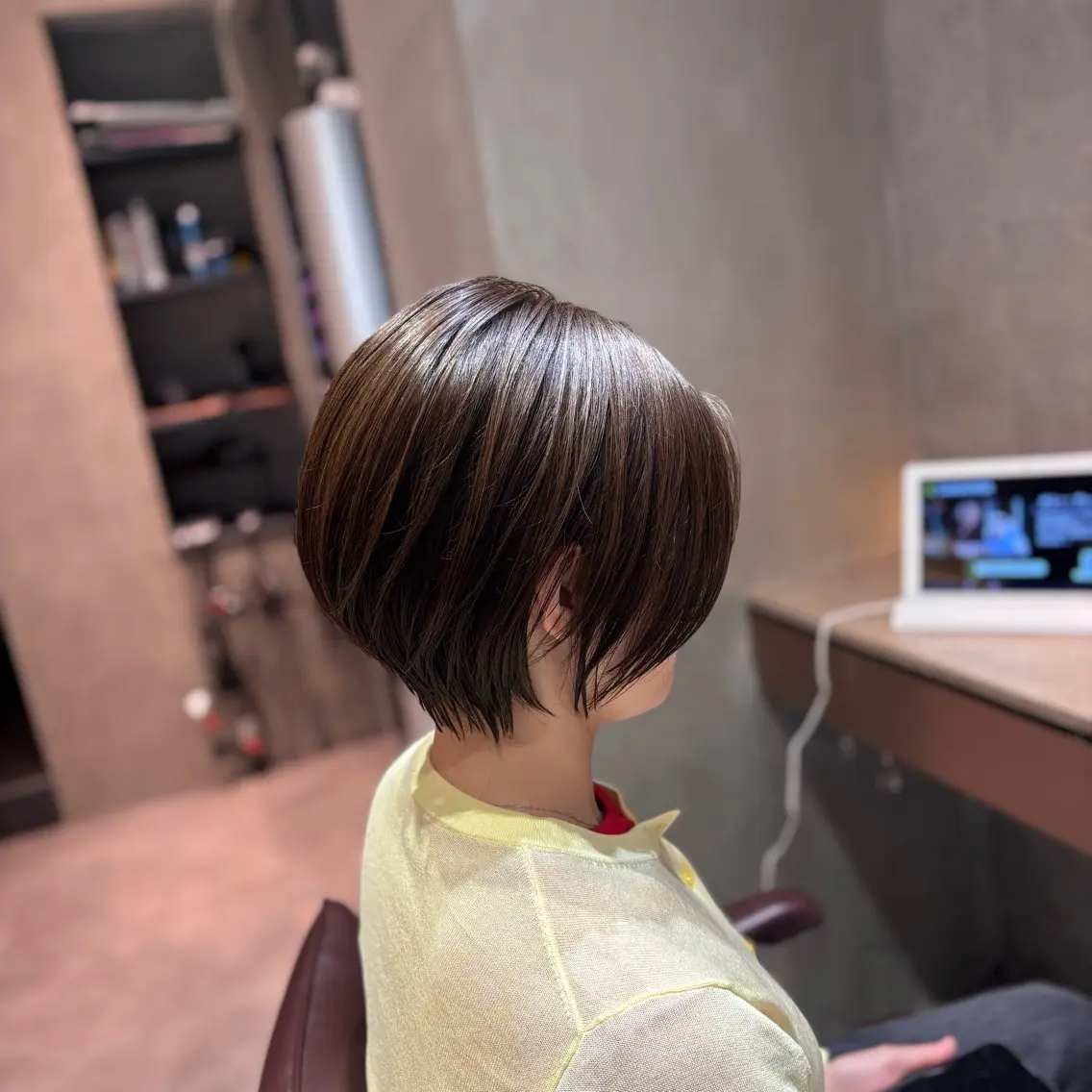 似合わせカットの写真