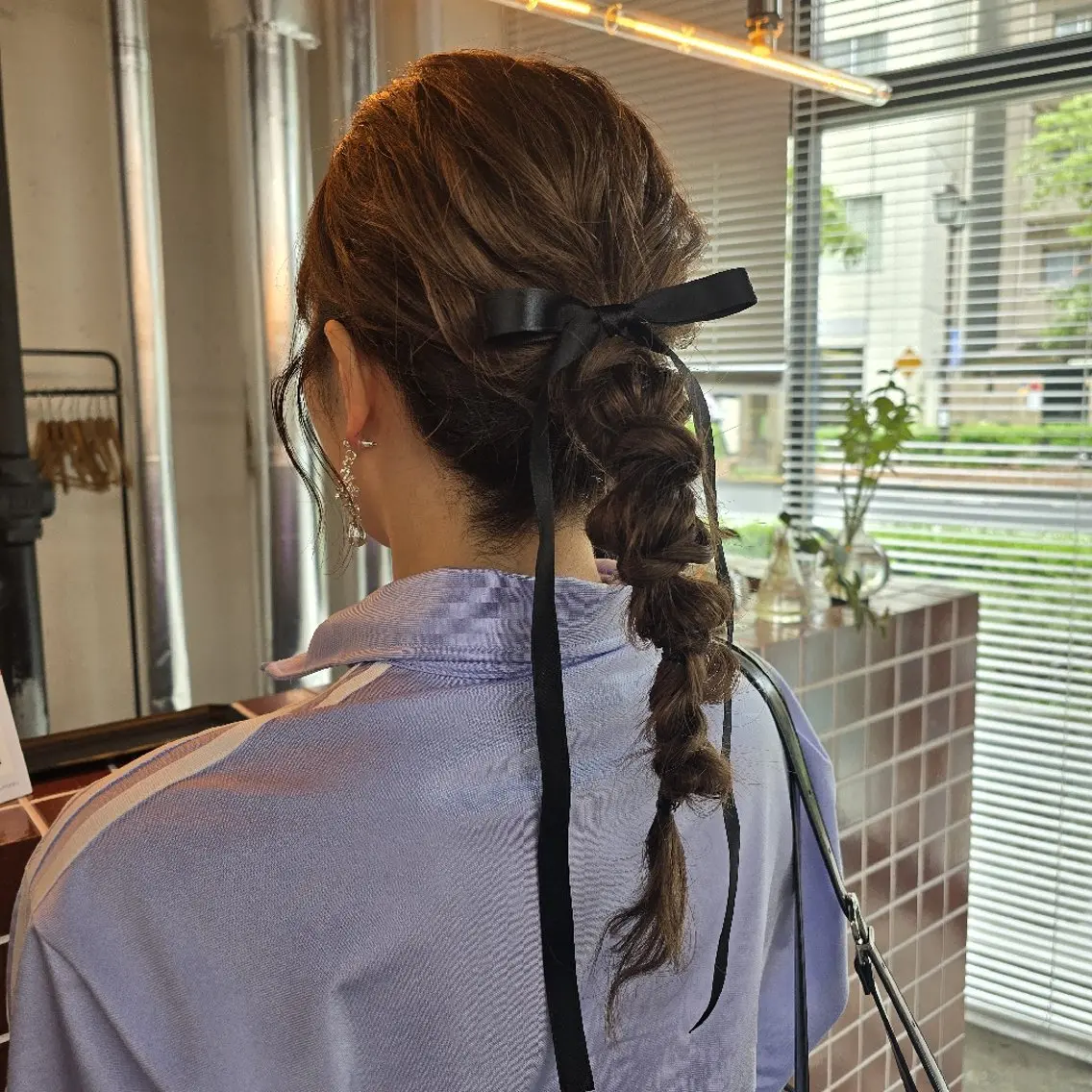 ヘアアレンジ ヘアセット ハヤシ マユ ✂ 府中美容室のヘアスタイル