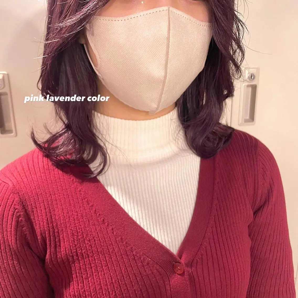 ミディアム カラー パーマ ヘアアレンジ メンズ キッズ ネイル マツエク・マツパ アイブロウ 透明感カラー・レイヤ ー🎀amika🎀のヘアスタイル