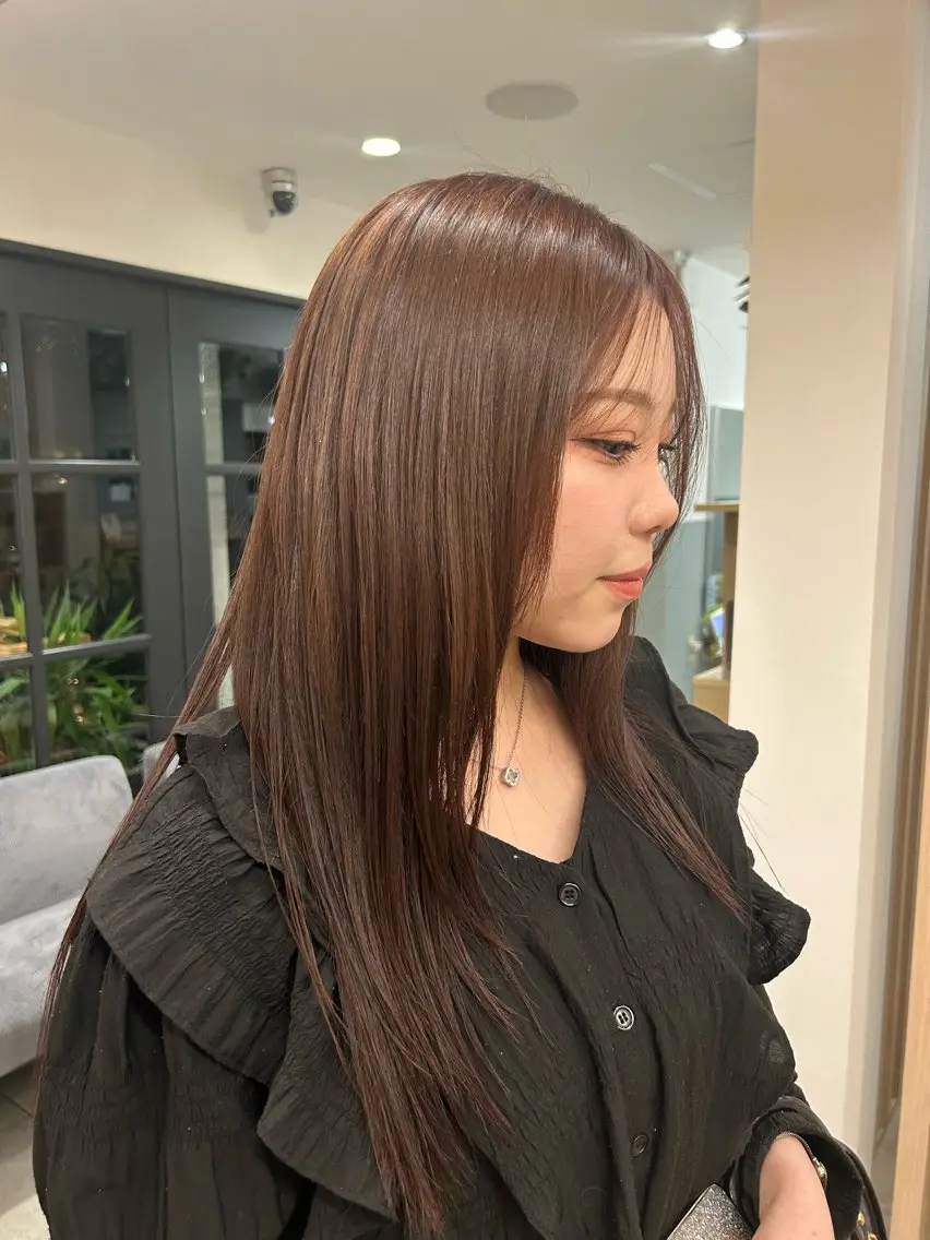 カラー ヘアカラー 西新  MAHIRO 🩵🫧艶髪🩵🫧のヘアスタイル