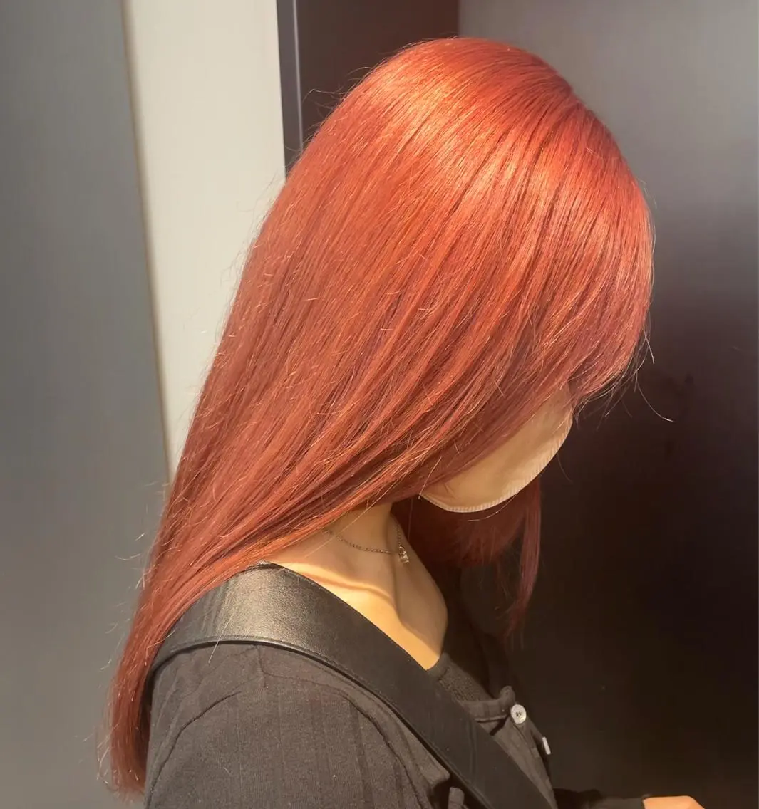 【平日限定】ジュエルコラーゲンカラーでダメージレス✨艶感ダブルカラー+カットの写真