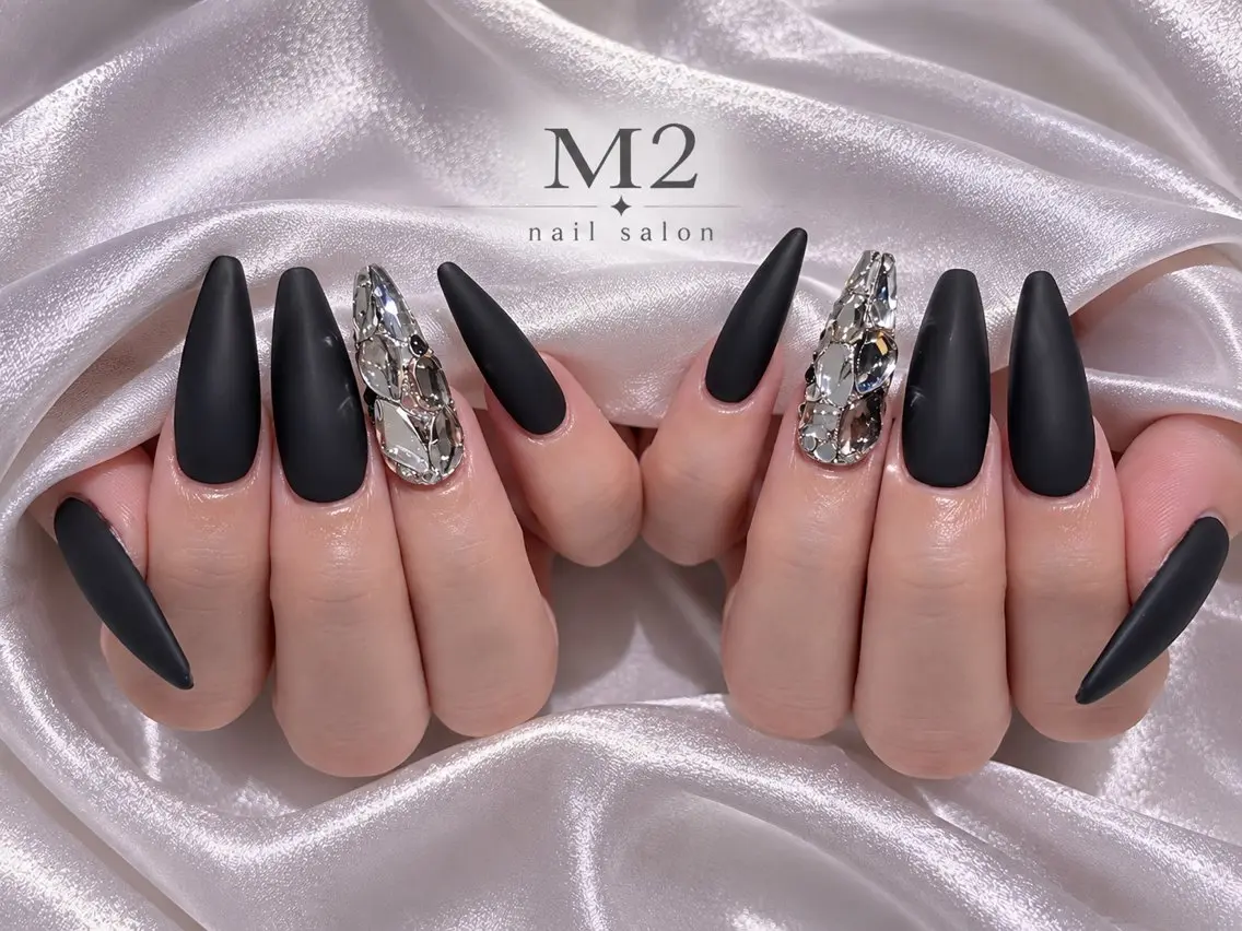 ネイル ハンドネイル 長さだし専門店 M2　rikaのネイルデザイン