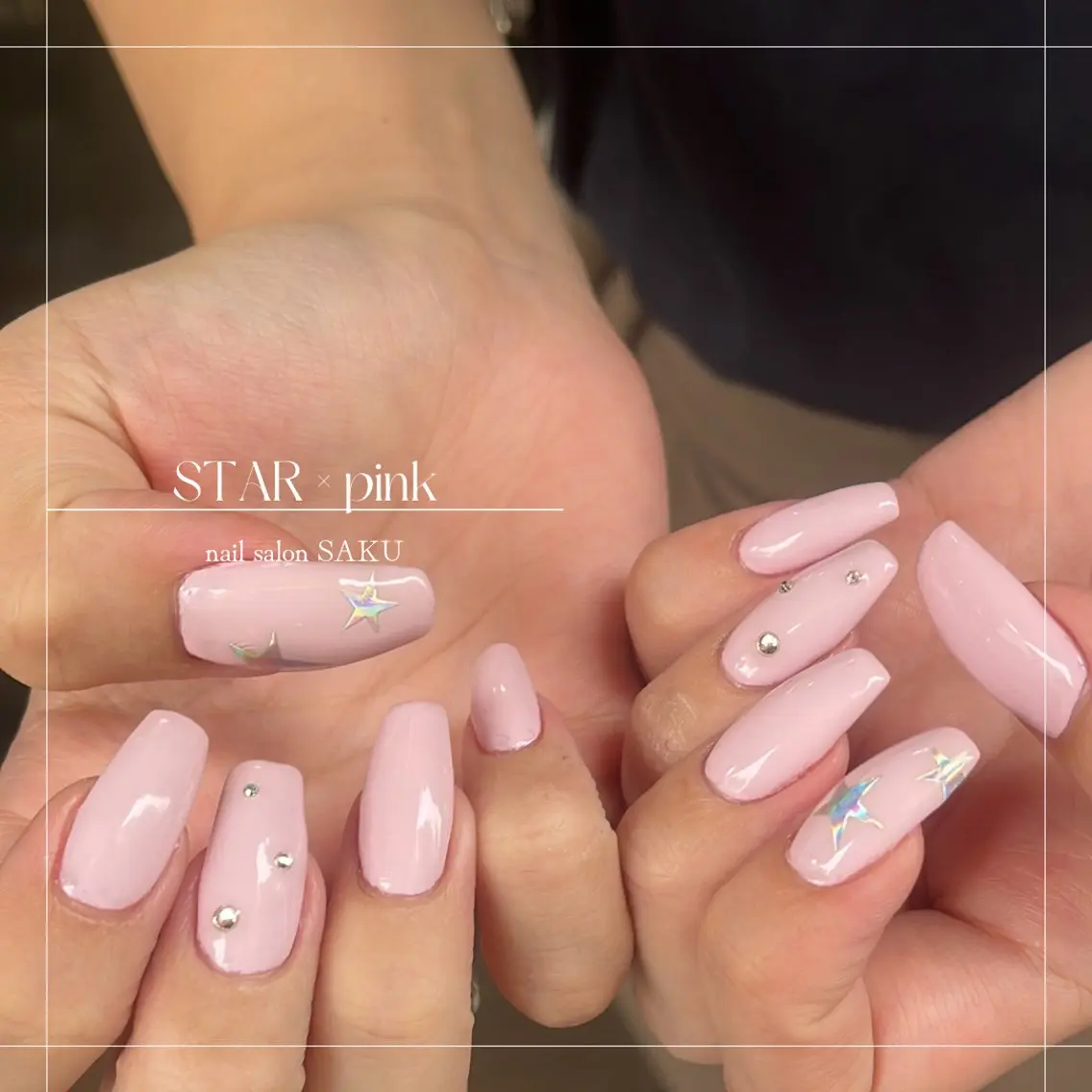 ネイル ニュアンスネイル シンプルネイル SAKU nail 作島茜のネイルデザイン