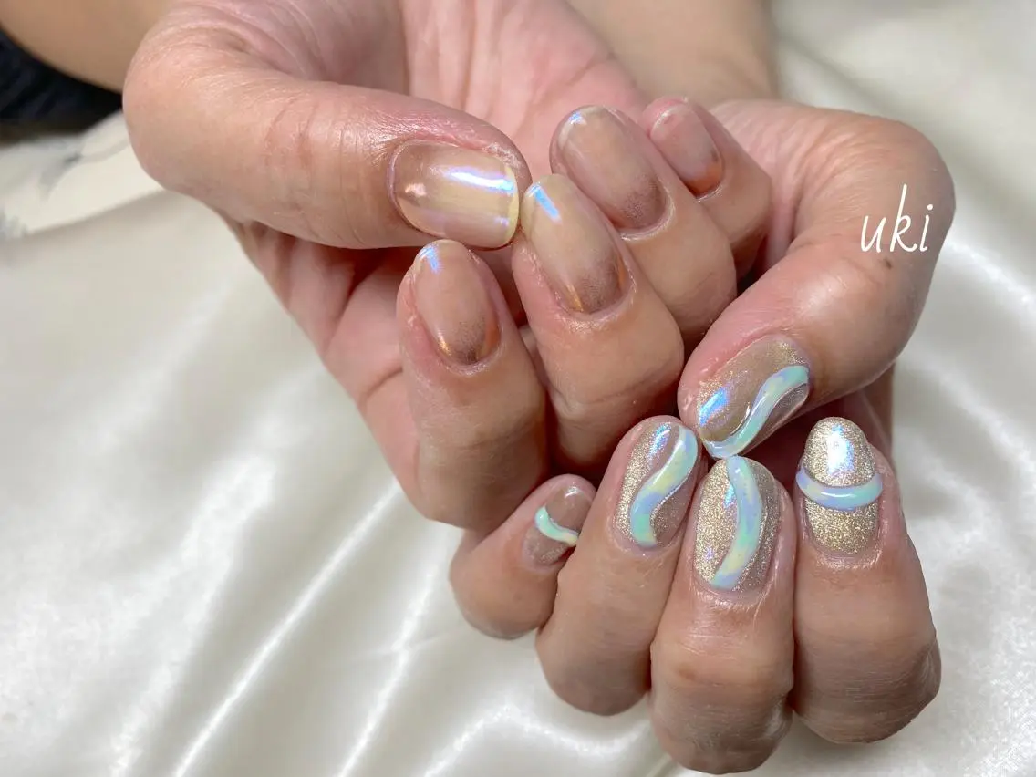 ネイル ハンドネイル Ameri nail /UKIのネイルデザイン