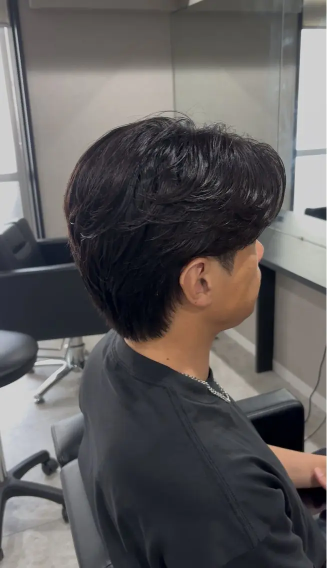 パーマ メンズ メンズパーマ ニュアンスパーマ 西村 杏のヘアスタイル