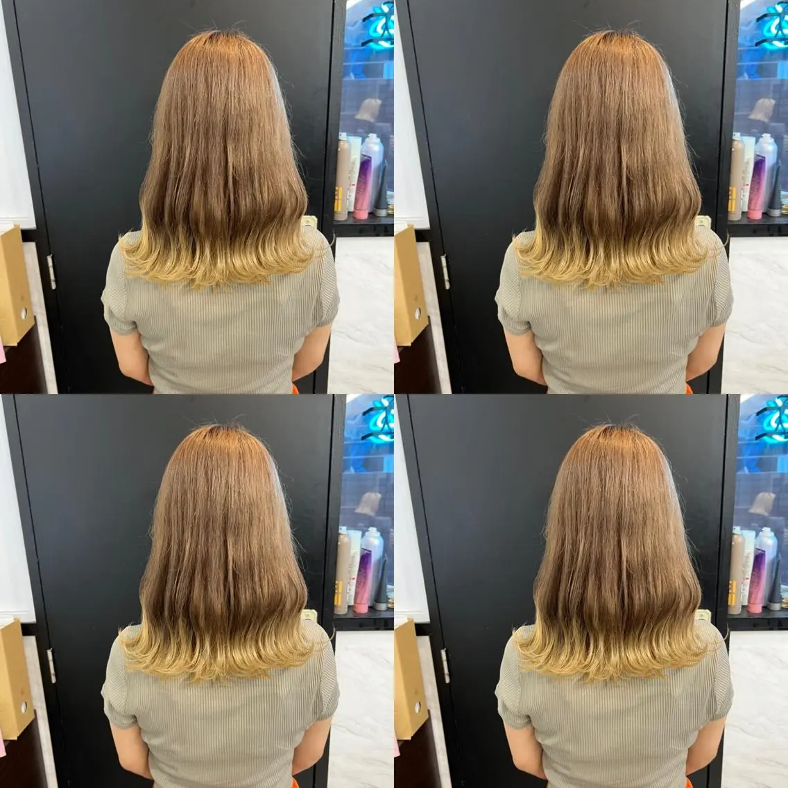 ミディアム カラー イエローカラー カット ヘアカラー トリートメント ✨レイヤー/髪質改善 /エクステ✨ナカムラのヘアスタイル