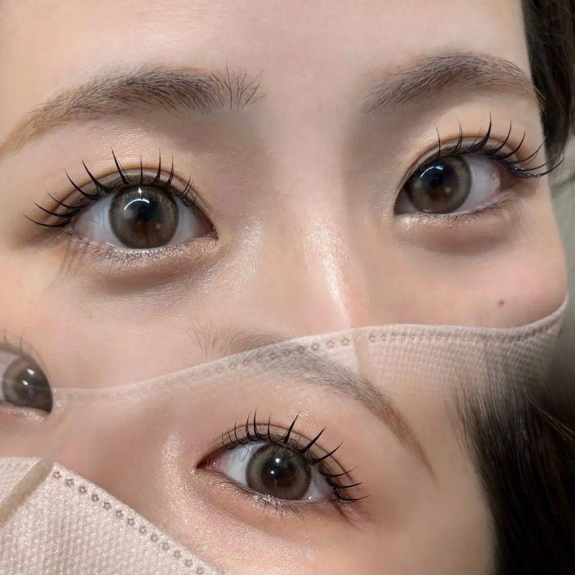 【モデル様募集中】マツエク120本　フラットラッシュの写真