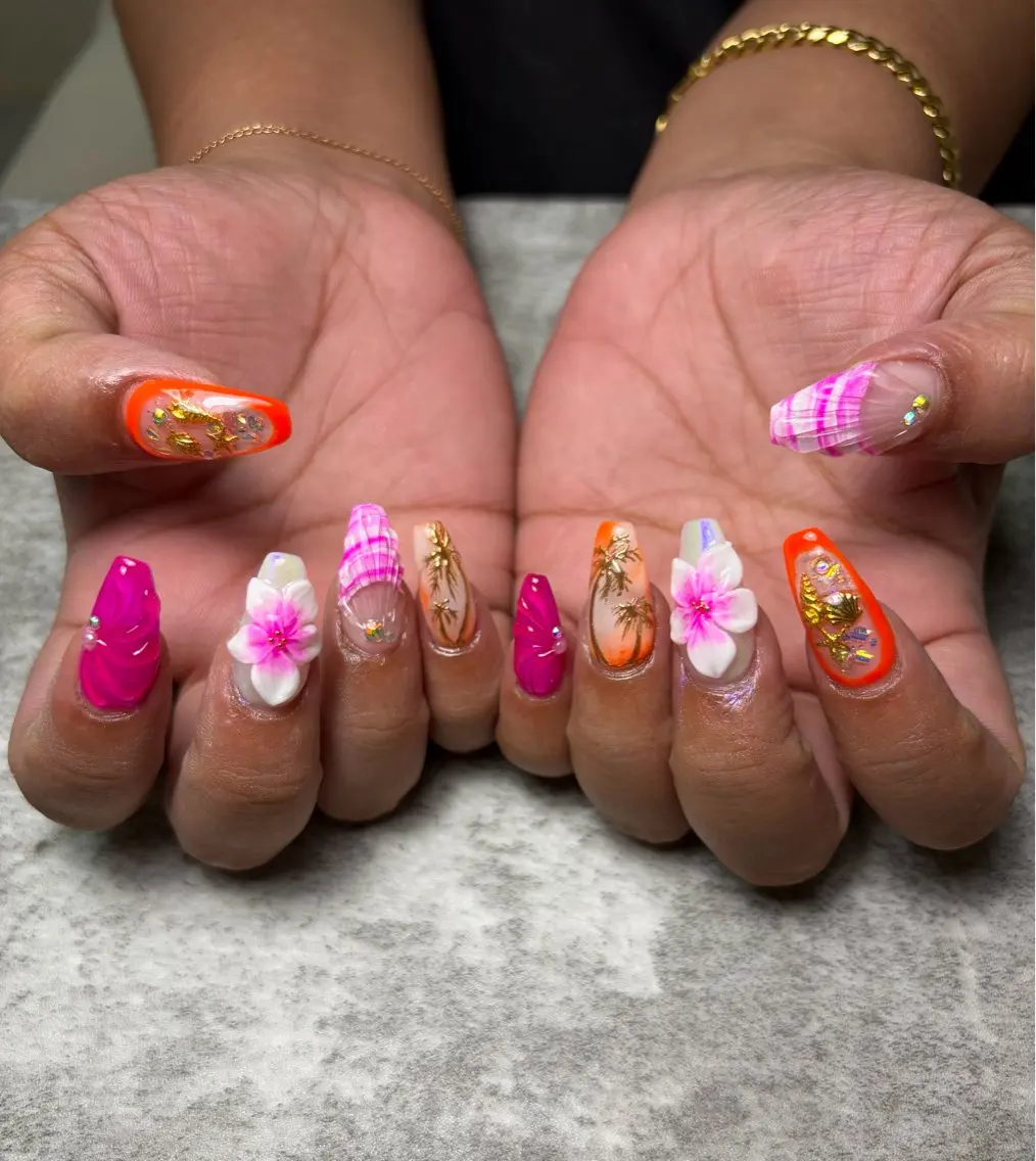 ネイル アートネイル ハンドネイル RISA joie nailのネイルデザイン
