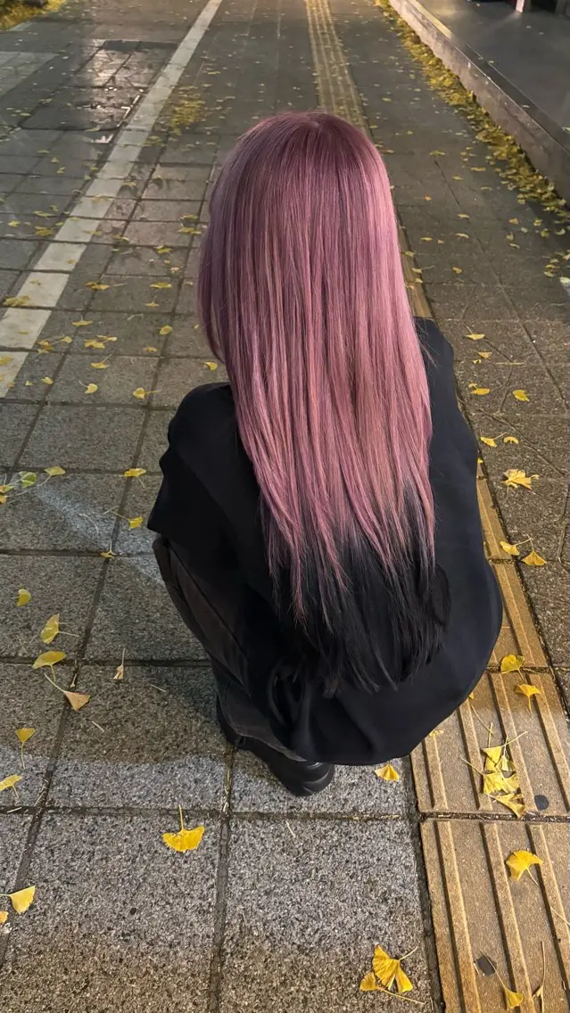 ロング カラー ヘアカラー 🍓ハイトーンカラー 🎀nene🍓のヘアスタイル
