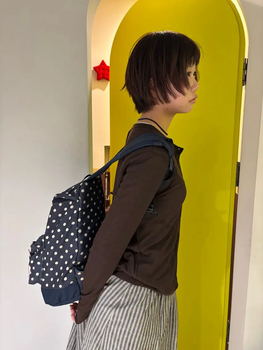 ショート ボブ ショートヘア 田中 隼斗のヘアスタイル
