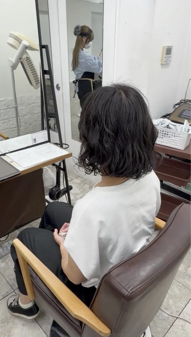 ショート カット パーマ ✨レディース/デジパ 特化 青木 伯✨のヘアスタイル